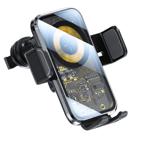 FOR Huawei mobile phone super fast charge 66W Tuyere type car wireless charger.